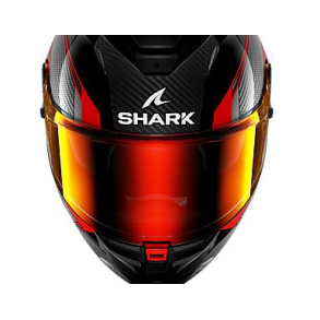 Shark VISOR ANTISCRATCH IRIDIUM HOMOL Red