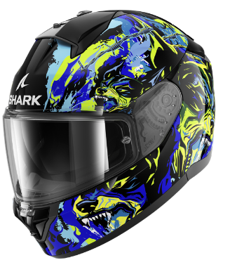 Shark RIDILL 2 RAGING BEAST Black Blue Green