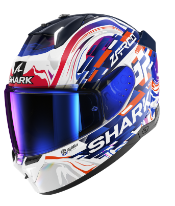 Shark SKWAL i3 REPLICA ZARCO GP DE FCE White Violet Blue