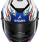 Shark SPARTAN GT PRO FLAGSTAFF White Red Blue