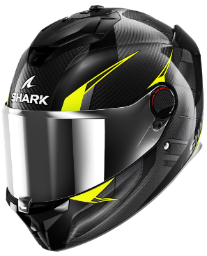 Shark SPARTAN GT PRO KULTRAM CARBON Black Yellow