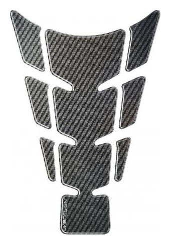 OXFORD OX645 Tankpad Silikon - Motorrad Tank Schutz 0.055kg