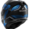 Shark SPARTAN GT PRO RITMO CARBON Blue Chrom