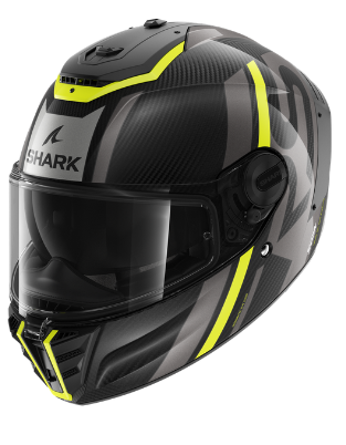 Shark SPARTAN RS CARBON SHAWN Carbon Yellow Anthracite