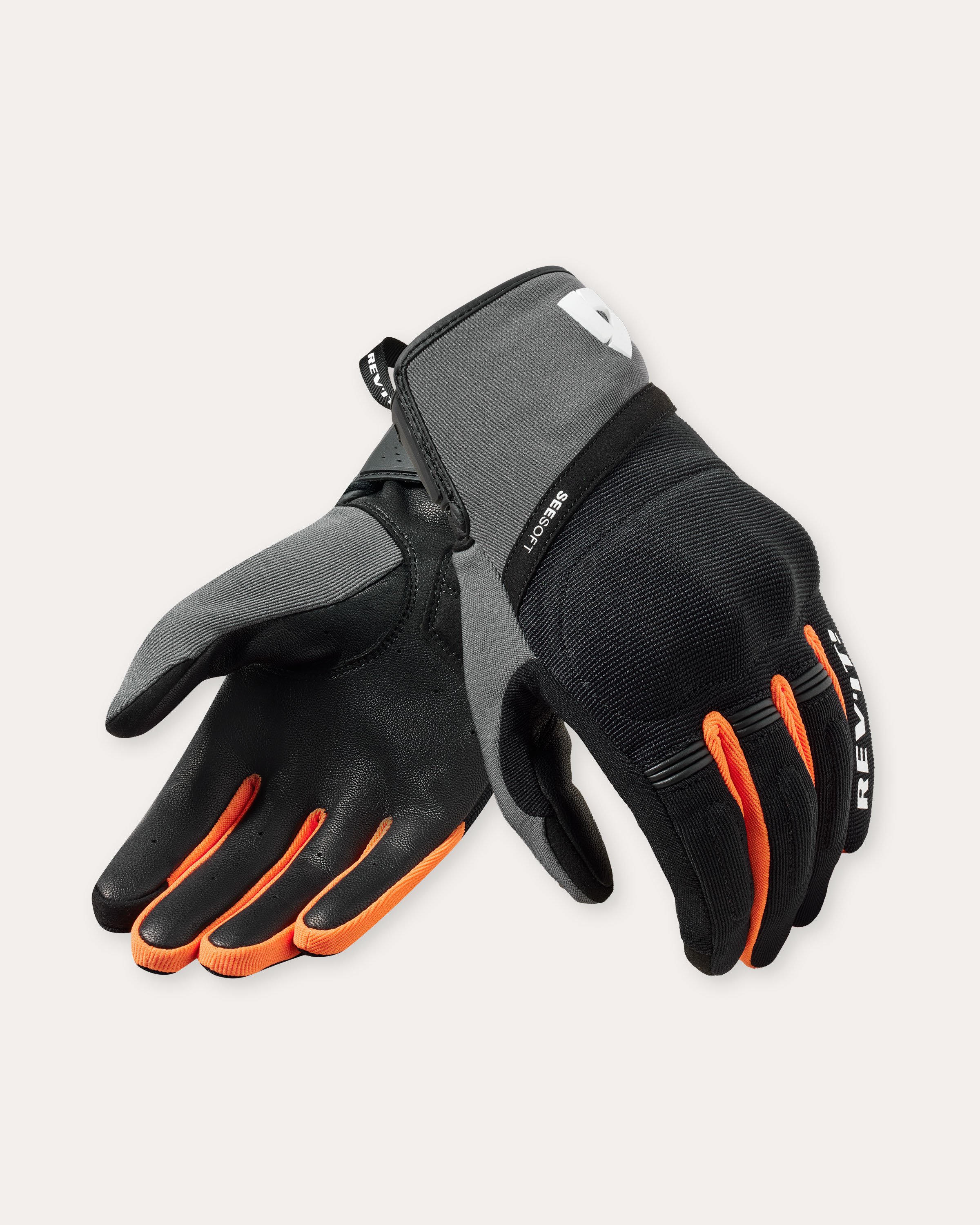 Rev'it Gloves Mosca 2 Black-Orange