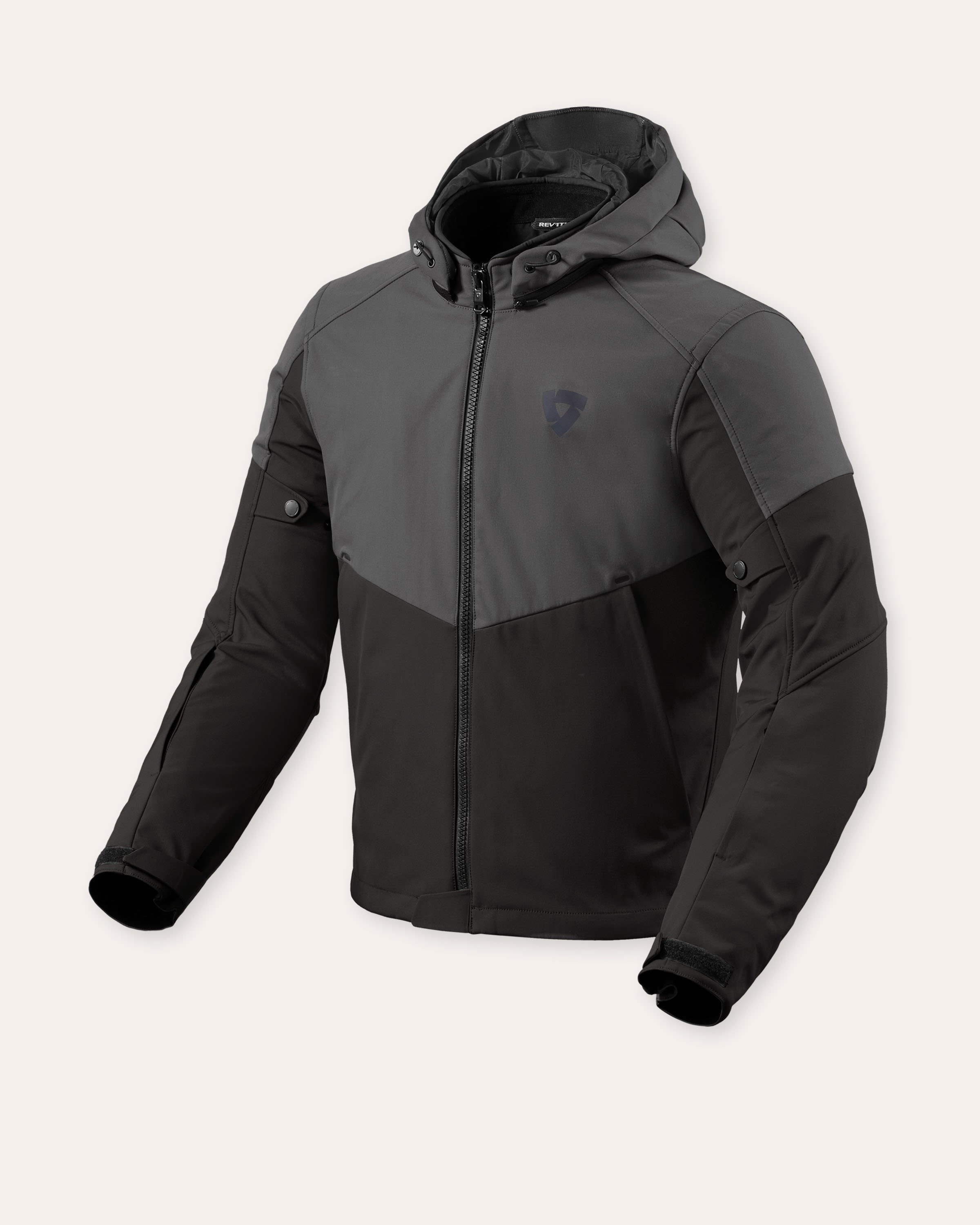 Rev'it Jacket Afterburn H2O Black-Anthracite
