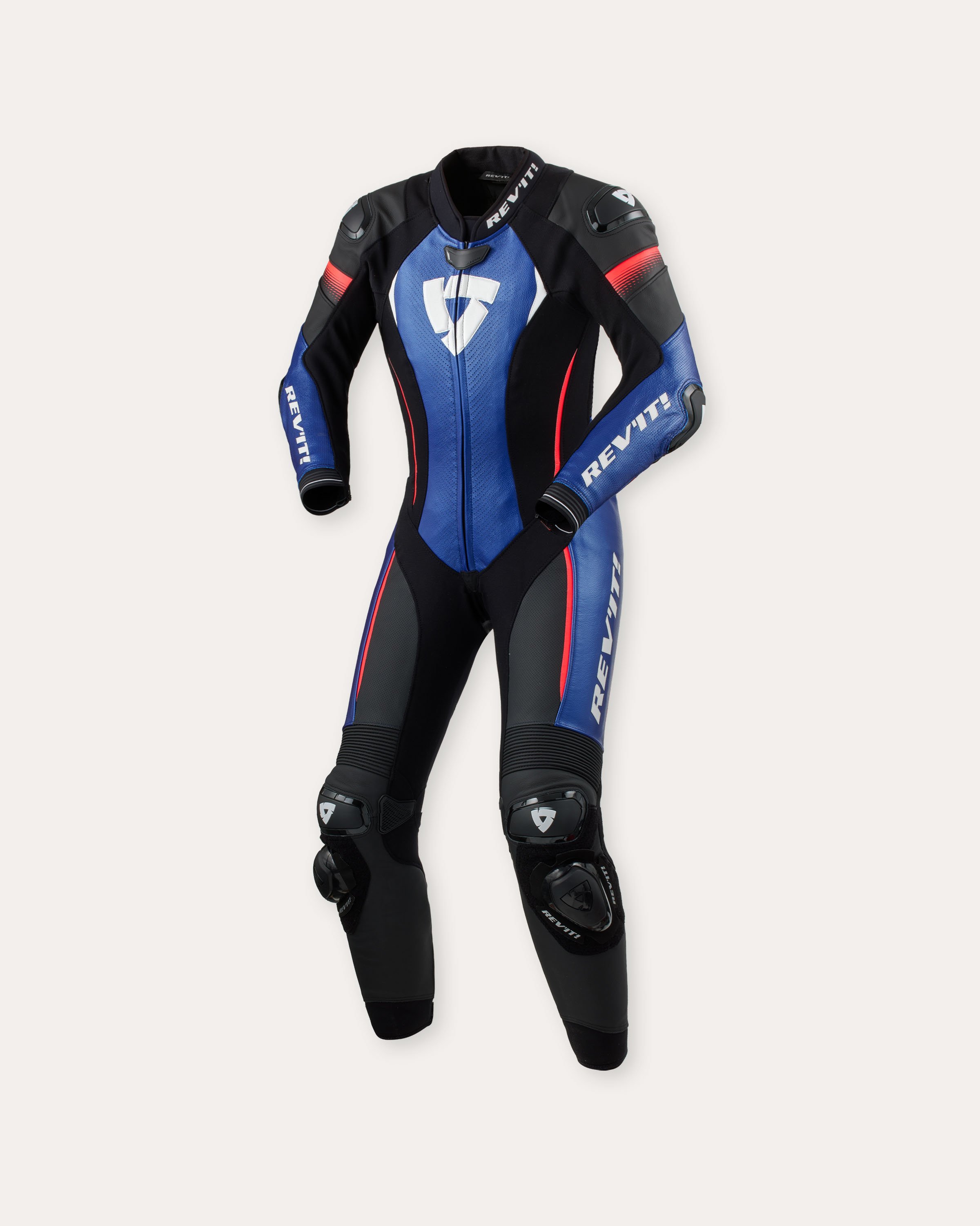 Rev'it One Piece Xena 4 Ladies Black-Blue