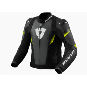 Rev'it Jacket Control Black-Neon Yellow