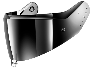 SHARK VISOR antiscratch IRIDIUM Homol.Crome