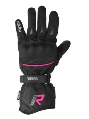 Rukka VIRVE 2.0 GTX GRIP GLOVES Sort/Pink