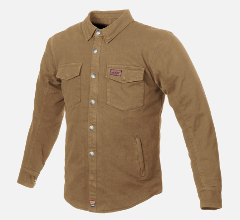 BÜSE Jackson textile shirt Brown