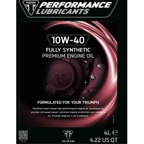 Triumph Fully Synthetic 10w-40 4ltr