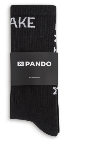 Pando BRAKE SOCKS BLACK STR 37-41