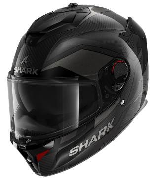 SHARK SPARTAN GT PRO RITMO CARBON Carbon Anthracite Chrom