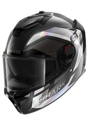 SHARK SPARTAN GT PRO RITMO CARBON Carbon Anthracite Iridescent