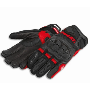 Ducati Fabric-leather gloves-Tour C5