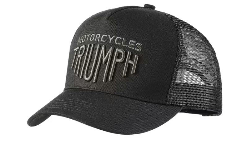 Triumph ELLIS TRUCKER CAP BLACK / BLACK