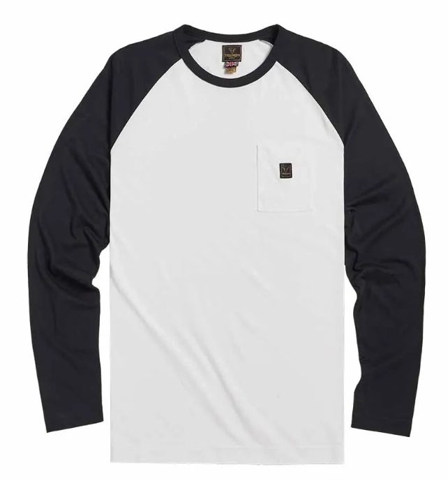 Triumph BLACKWELL T-SHIRT WHITE / JET BLACK 