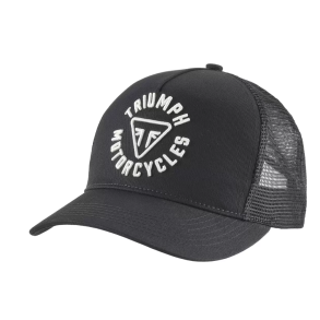 Triumph TAYLOR EMBROIDERED TRUCKER CAP BLACK