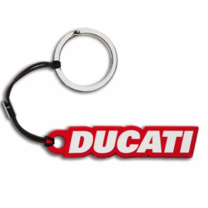 Ducati Rubber Key Ring-Ducati Logo