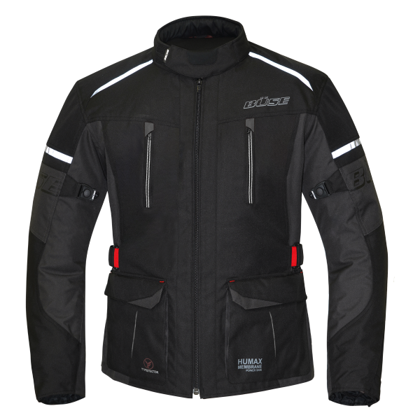 BSE Rider textile jacket sort