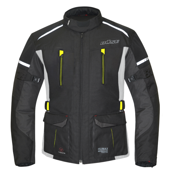 BSE Rider textile jacket sort/gul
