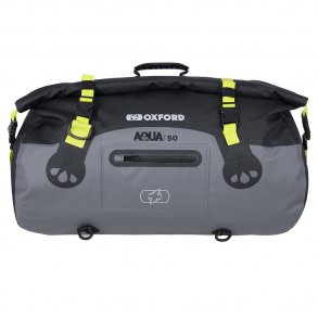 Oxford Aqua T-50 Roll Bag Black/Grey/Flou