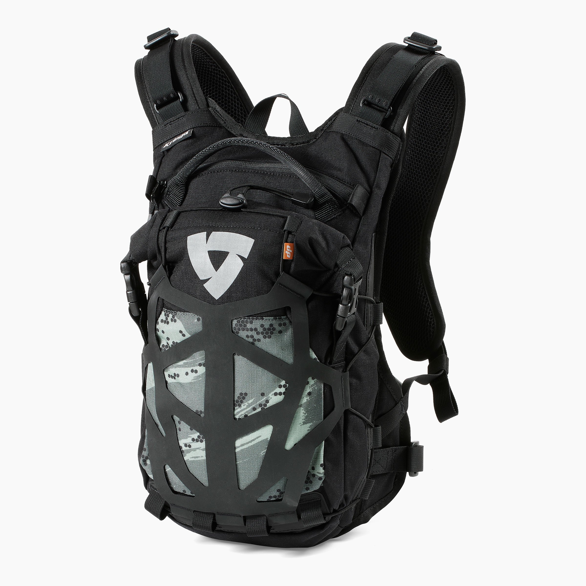 Rev'it Backpack Arid 9L H2O Black-Camo Grey - Tasker - Kolding MC ApS