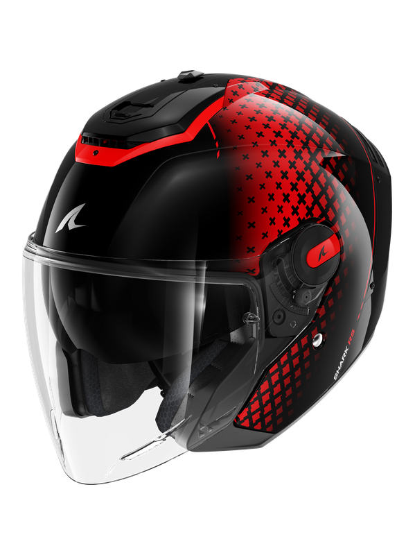 Shark RS JET  STRIDE Black Red Anthracite