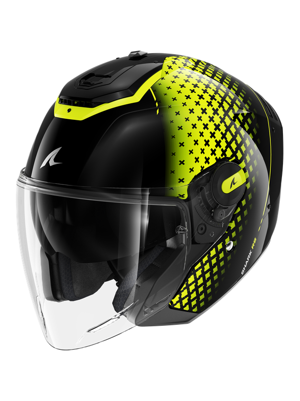 Shark RS JET  STRIDE  Black Yellow Silver