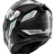 SHARK SPARTAN GT PRO RITMO CARBON Carbon Anthracite Iridescent