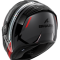 SHARK SPARTAN RS BYRHON Black Iridescent Red