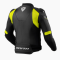 Rev'it Jacket Control Black-Neon Yellow