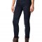 Rokker Tech High Waist D.Blue Dame Motorcykel Jeans