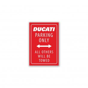 Ducati Parking Only Magnet