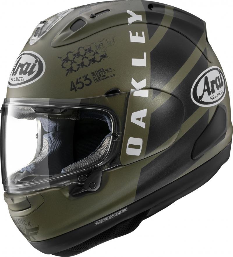 ARAI RX-7V EVO MAVERICK OAKLEY