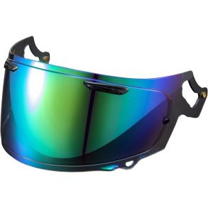 ARAI VAS-V MAX VISION VISIR,  MIRROR GREEN