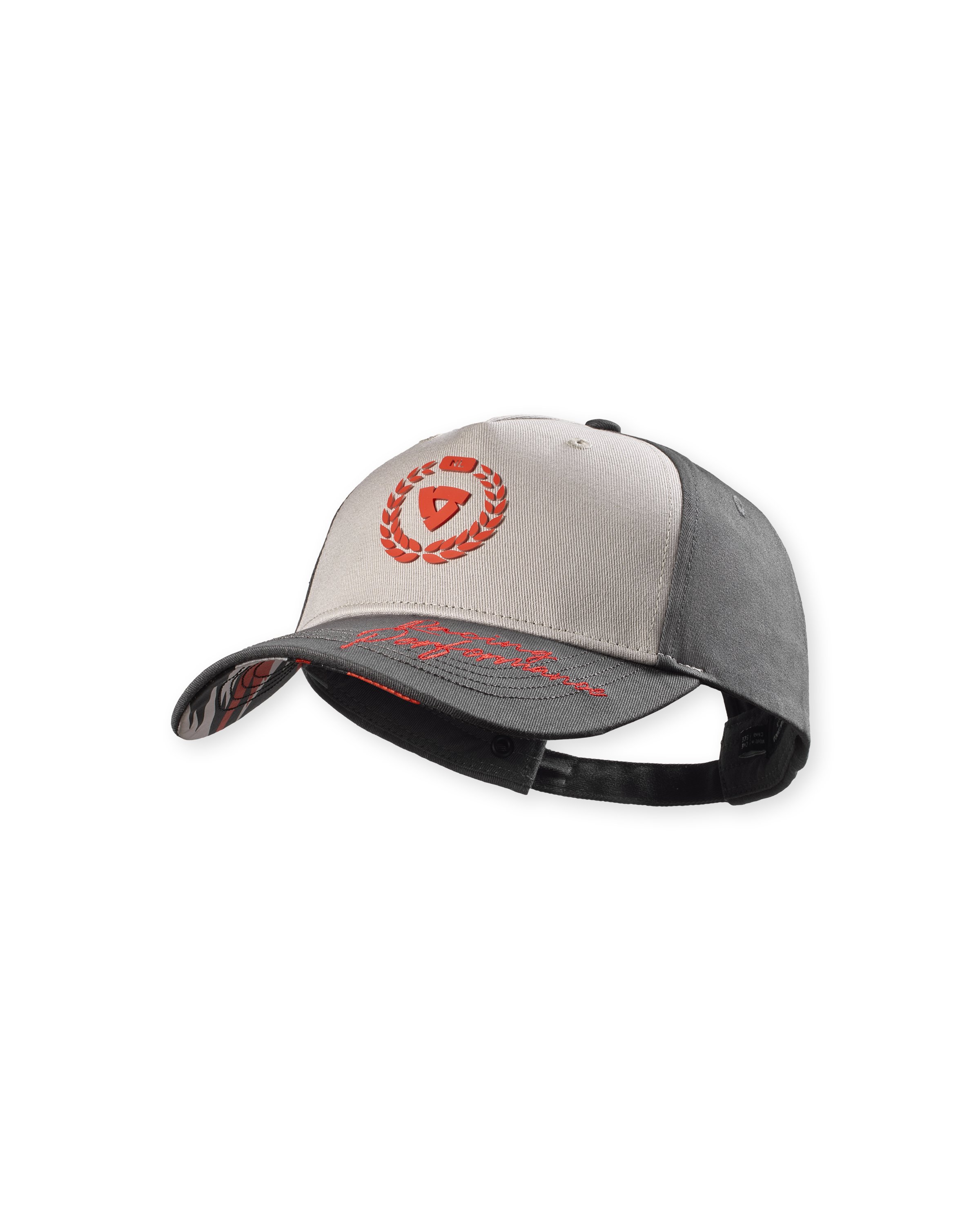 Rev'it Cap Zachary Light Grey-Anthracite, One Size