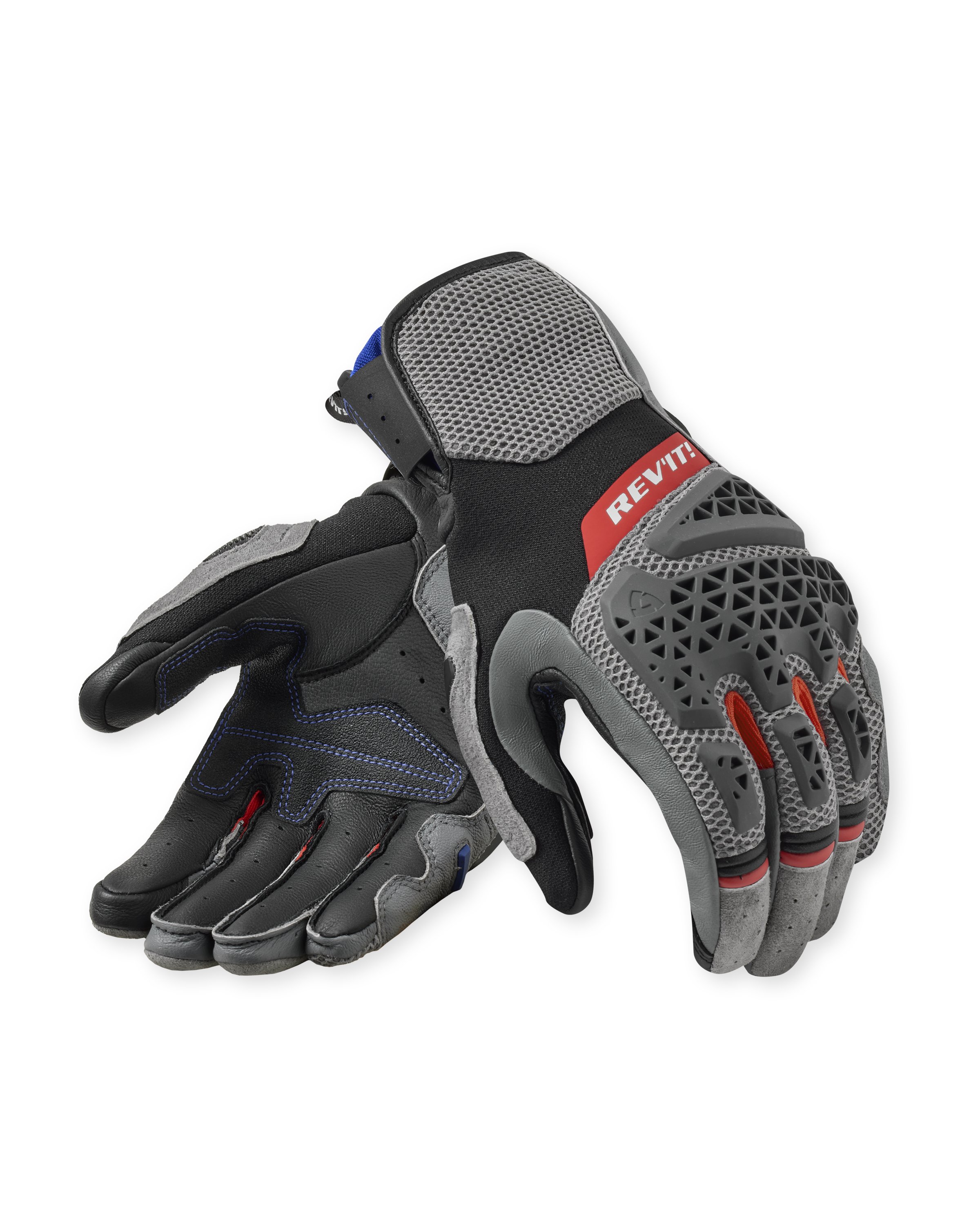 Rev'it Gloves Sand 5 Grey-Red
