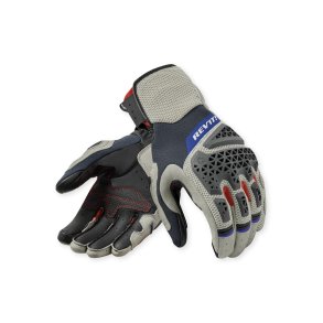 Rev'it Gloves Sand 5 Silver-Red