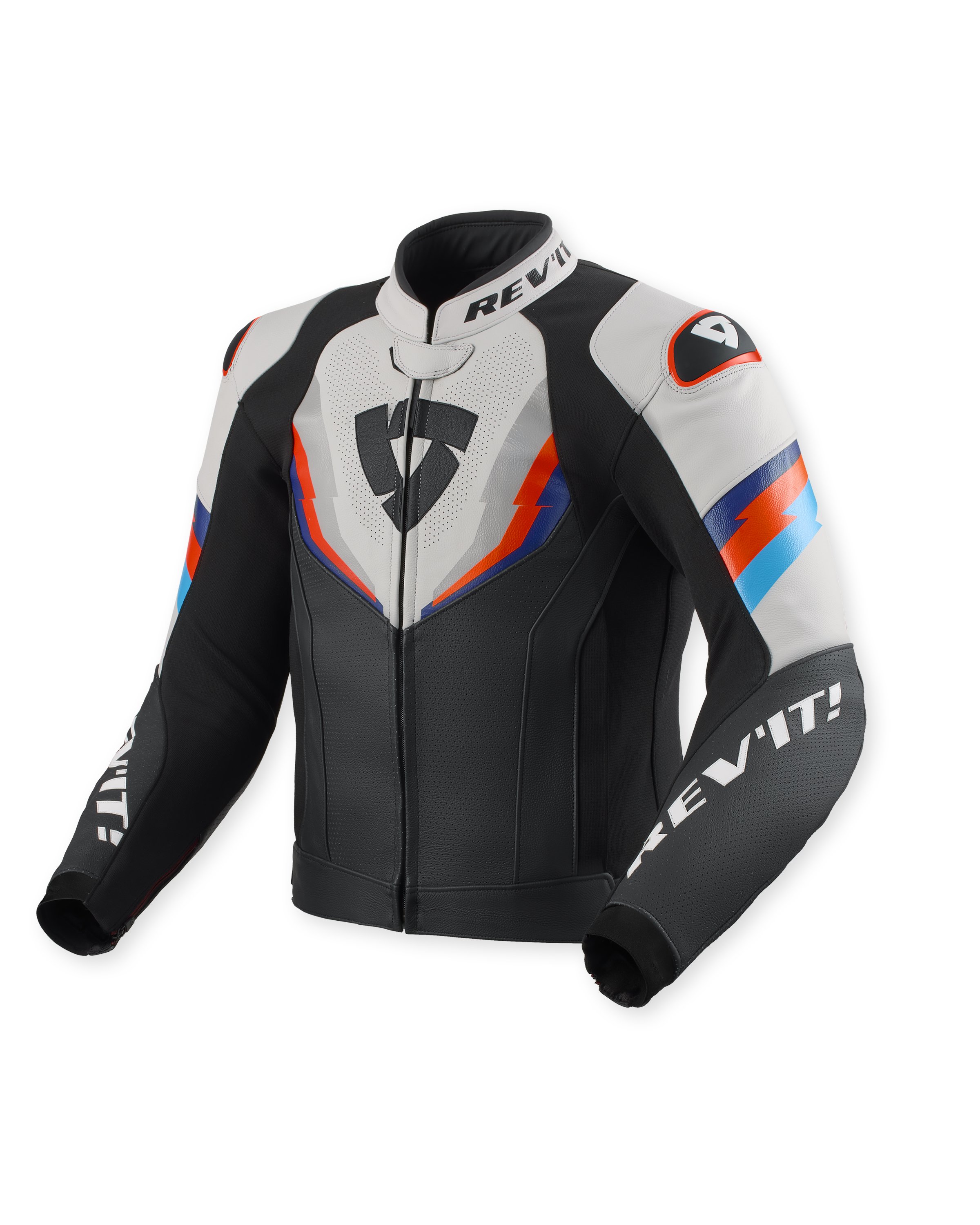 Rev'it Jacket Quantum 3 Black-Light Grey