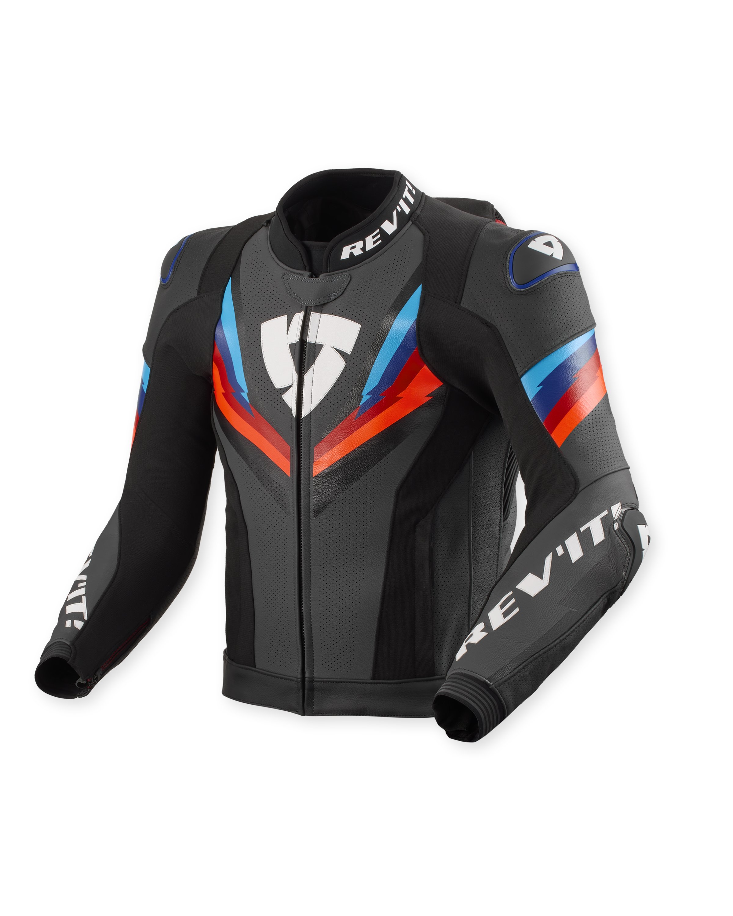 Rev'it Jacket Quantum 3 Pro Black-Blue 