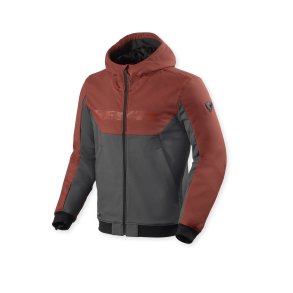 Rev'IT Hoodie Parabolica 2 Burgundy Red-Grey