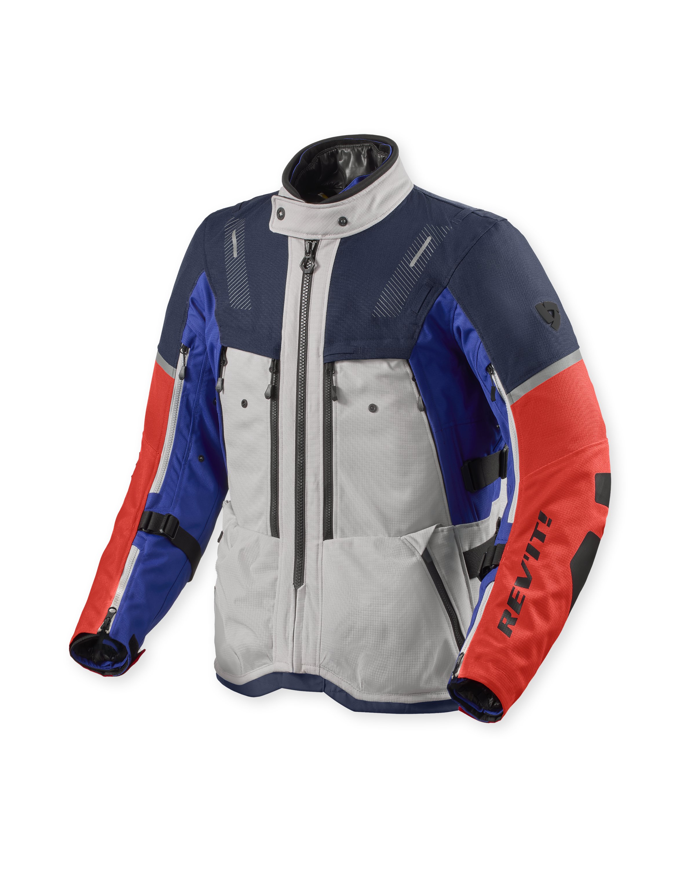 Rev'it Jacket Sand 5 H2O - Silver-Blue