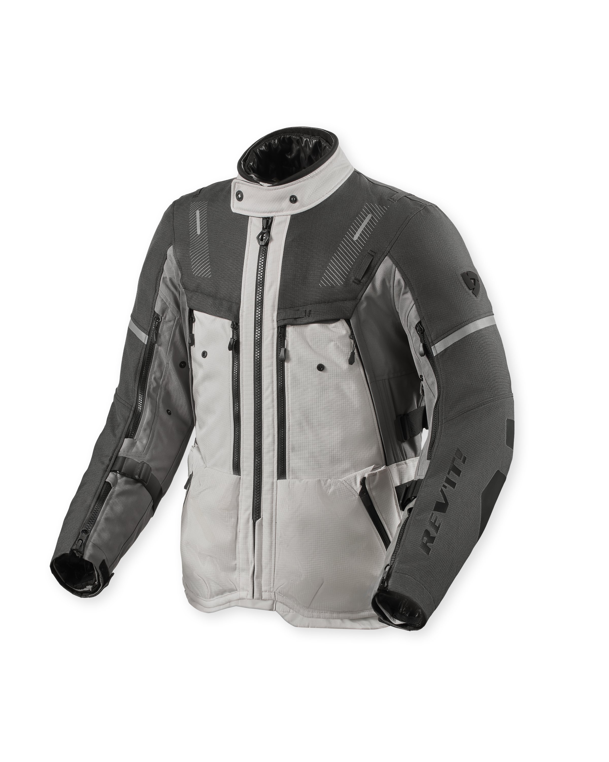 Rev'it Jacket Sand 5 H2O - Silver-Anthracite