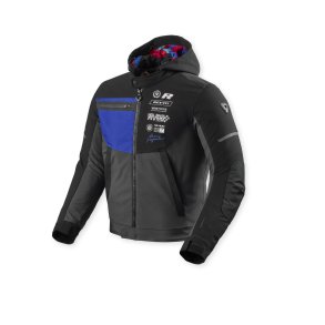 Rev'it Jacket Haste H2O Black-Blue