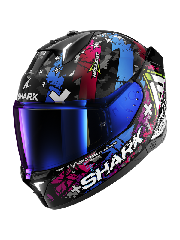 SHARK SKWAL i3 HELLCAT Black Chrom Blue