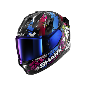 SHARK SKWAL i3 HELLCAT Black Chrom Blue
