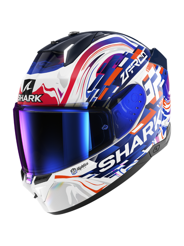 Shark SKWAL i3 REPLICA ZARCO GP DE FCE White Violet Blue