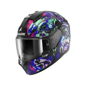 Shark RIDILL 2 RAGING BEAST Mat Black Violet Green